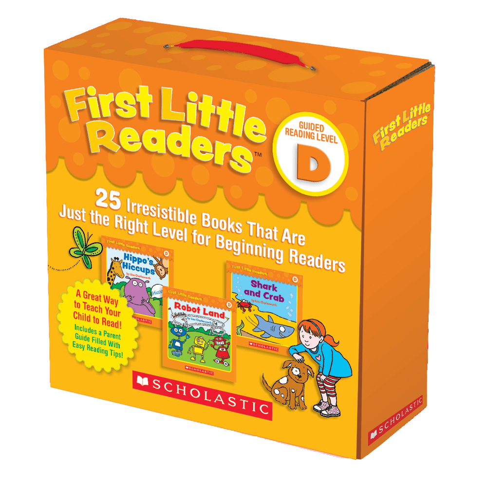 Scholastic Teacher Resources First Little Readers: Guided Reading Parent Pack, Level D, Pre-K To 2nd Grade