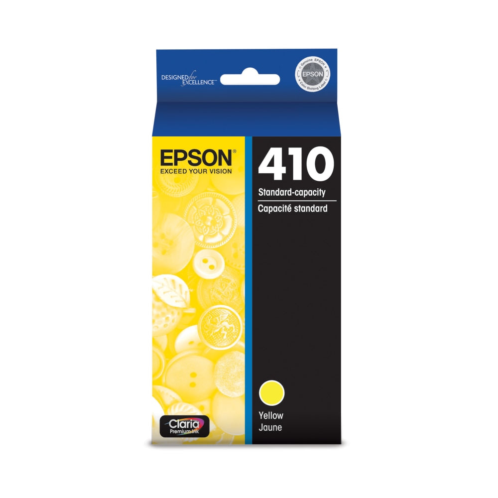 Epson 410 Claria Premium Yellow Ink Cartridge, T410420-S