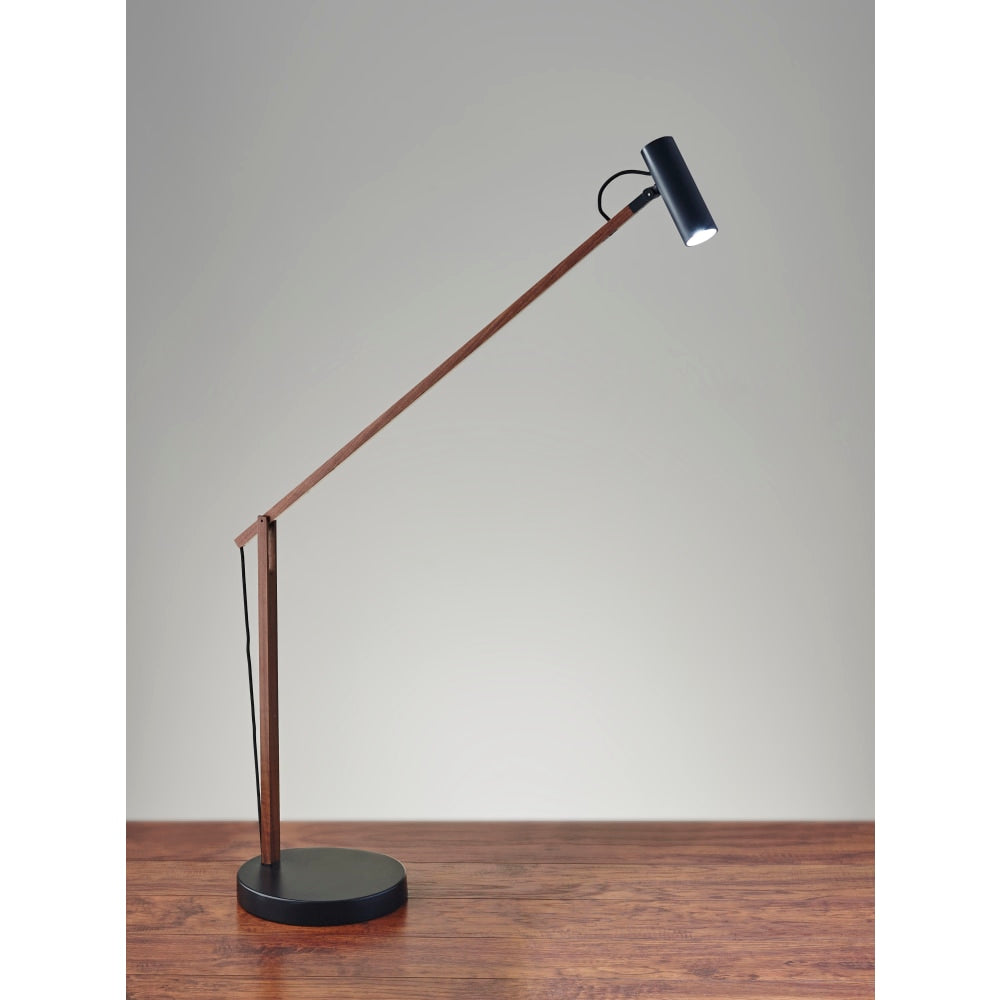 Adesso ADS360 Crane LED Desk Lamp, 32 1/2inH, Black