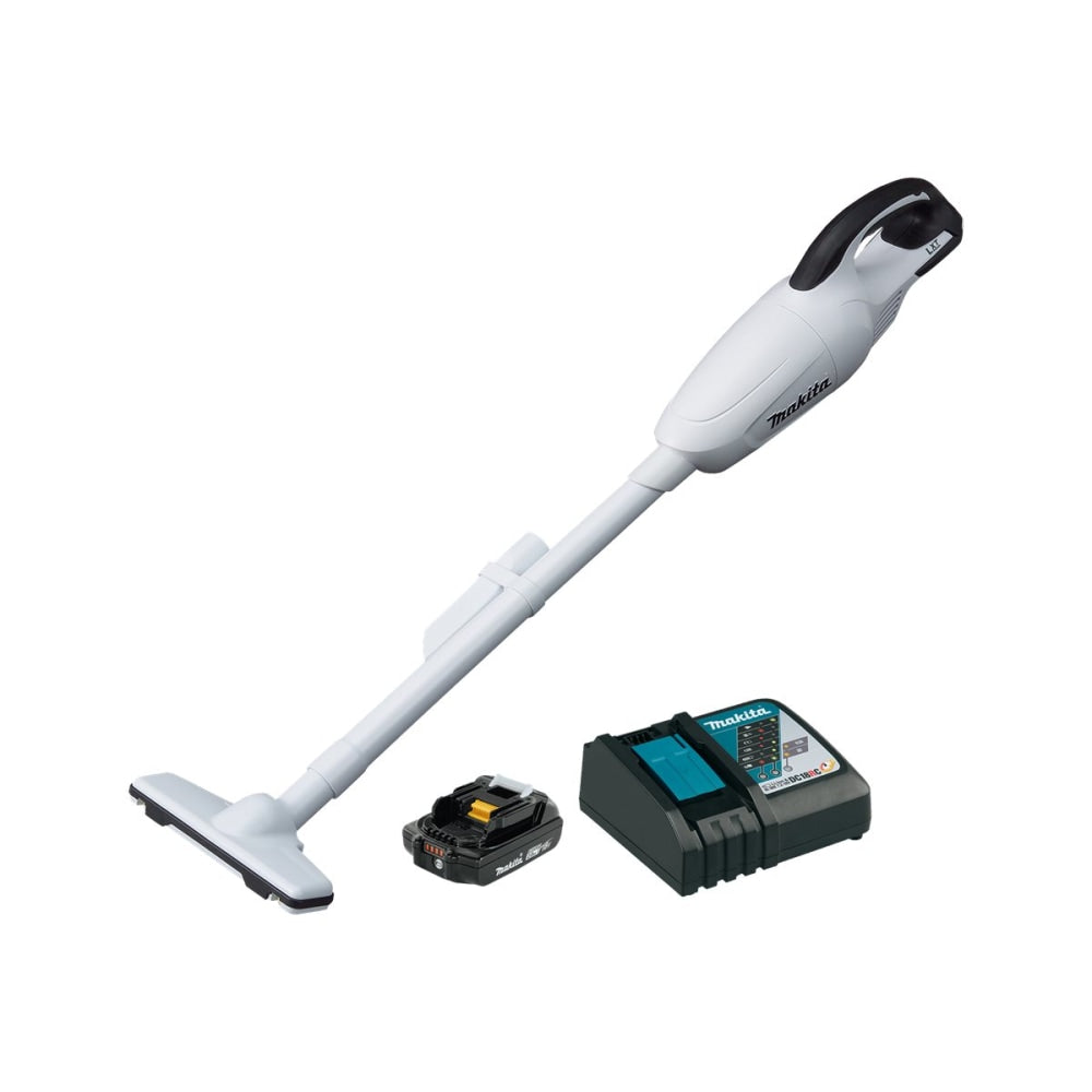 Makita 18V LXT Lithium-Ion Compact Cordless Vacuum Kit, White