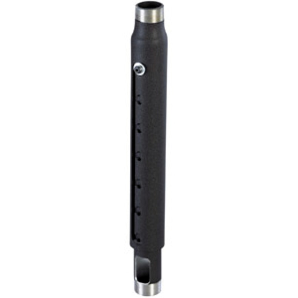 Chief 2-3ft Adjustable Extension Column - Black - Aluminum - 500 lb