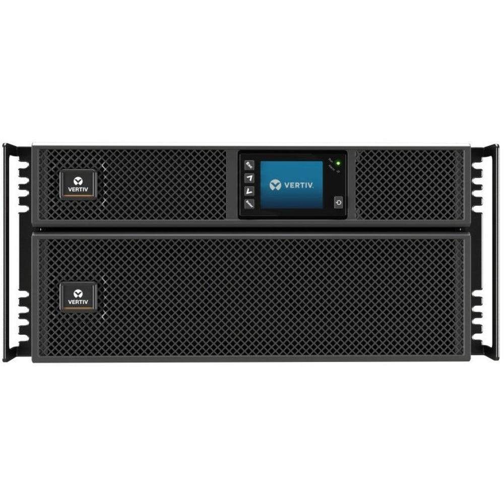 Vertiv Liebert GXT5 UPS - 8kVA/8kW 208V Online Rack Tower Energy Star - Double Conversion| 5U| Built-in RDU101 Card| Color/Graphic LCD| 3-Year Warranty