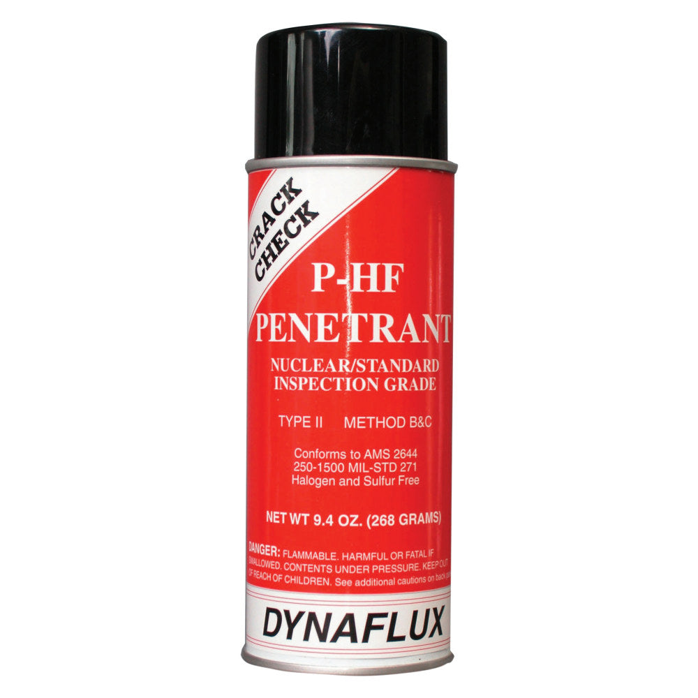 Visible Dye Penetrant Systems, Penetrant, Aerosol Can, 16 oz