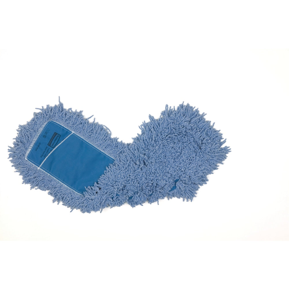 Rubbermaid Twisted-Loop Blend Dust Mop, 24in x 5in, Blue