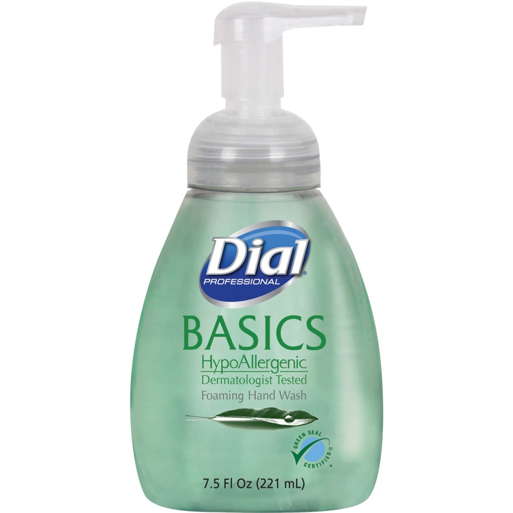 Dial Basics Foam Hand Soap, Unscented, 7.5 Oz Bottle