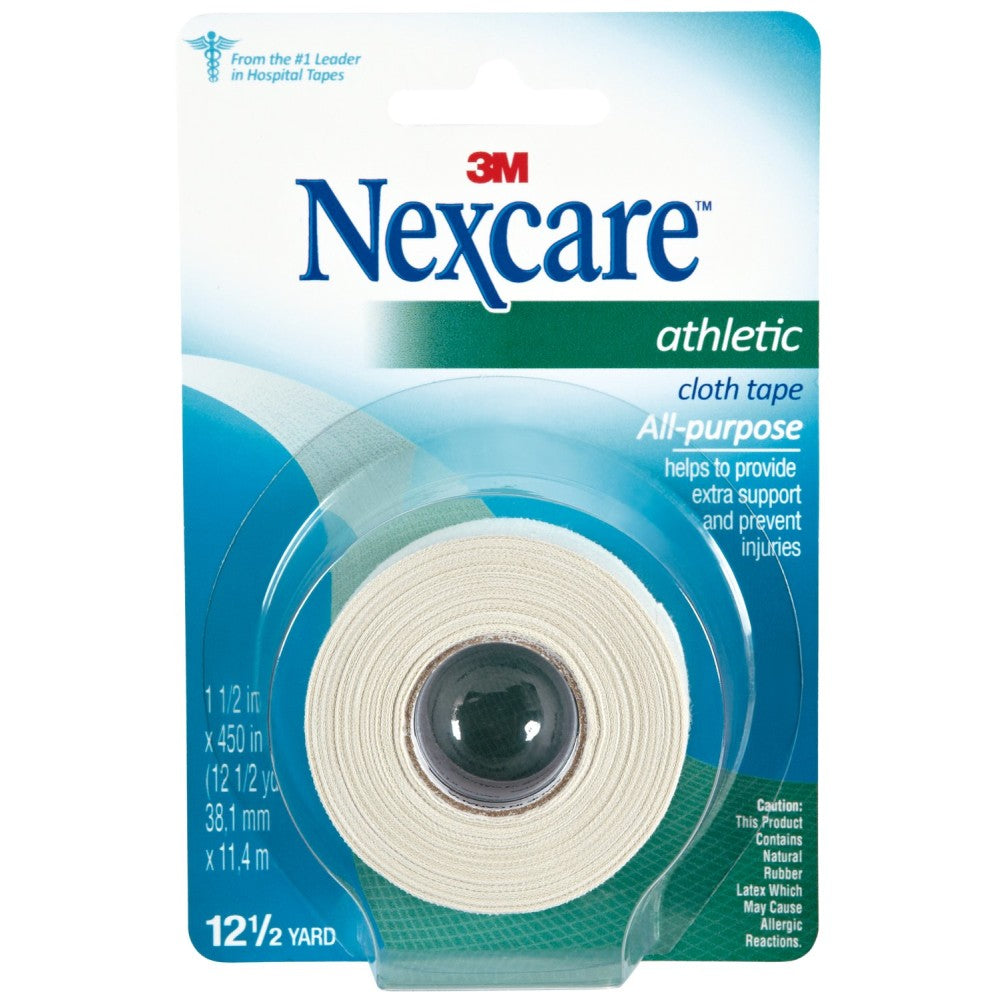 3M Nexcare Athletic Cloth Tape, 1 1/2in x 10 Yd.