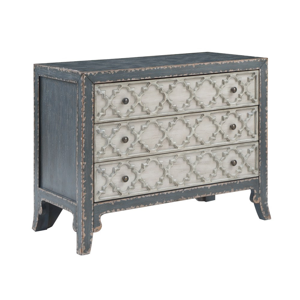 Coast to Coast Kailey Cottage Accent Chest, 30inH x 39inW x 18inD, Jacoby 2-Tone