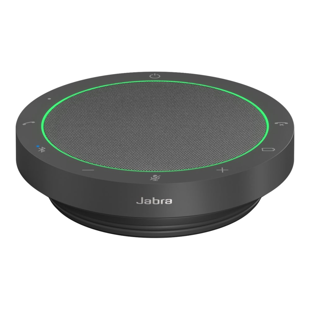 Jabra Speak2 55 UC - Speakerphone hands-free - Bluetooth - wireless, wired - USB-C, USB-A - dark gray - Zoom Certified, Google Meet Certified, Amazon Chime Certified, Google Fast Pair Certified