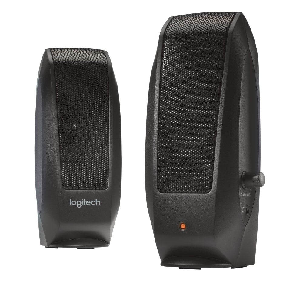 Logitech S-120 2.0 Speaker System - 2.30 W RMS - Black