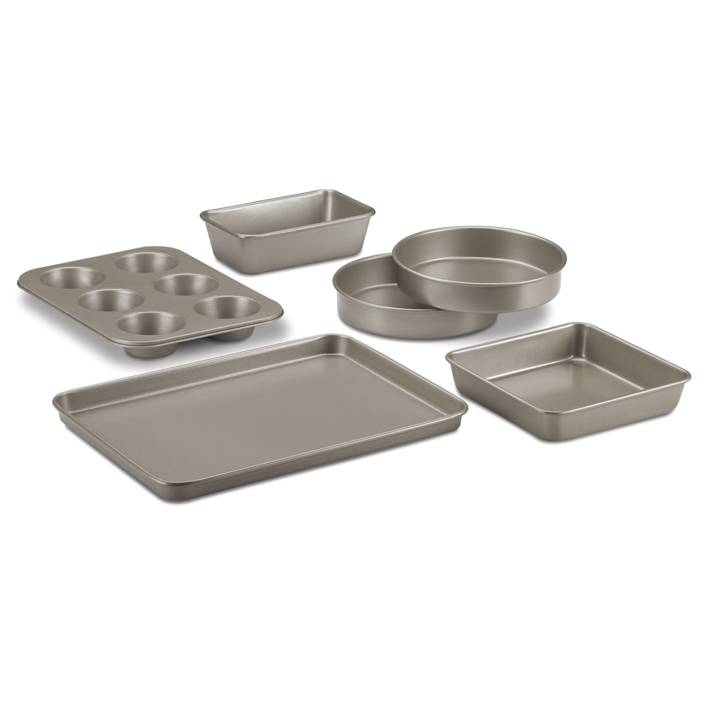 Cuisinart Chef's Classic 6-Piece Metal Non-Stick Bakeware Set, Champagne