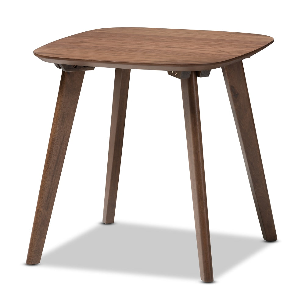 Baxton Studio Nelly End Table, Walnut