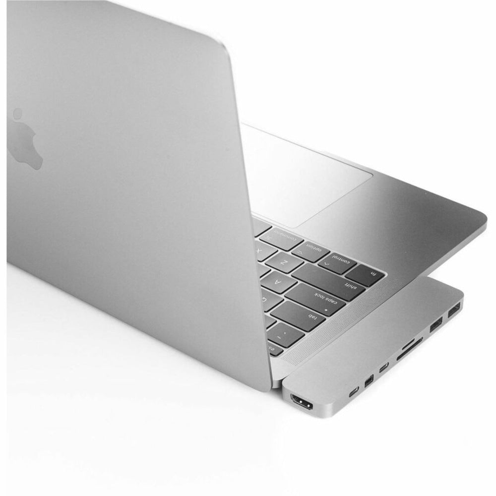 Hyper, HyperDrive PRO 8-in-2 USB-C Hub, 7/16inH x 1-1/4inW x 5-3/16inD, Silver, GN28D_SILVER