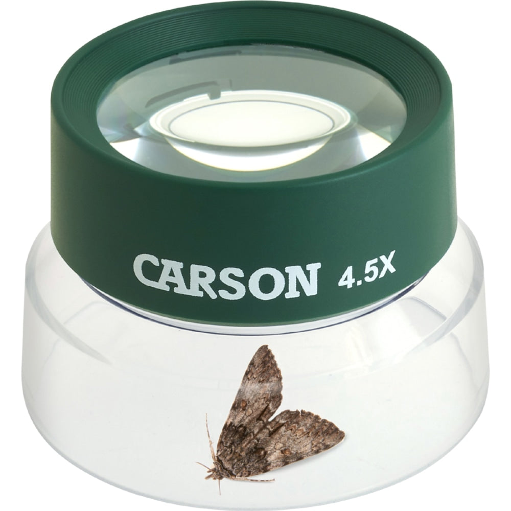 Carson HU-55 BugLoupe - Overall Size 3in Height x 4.2in Width - Acrylic Lens