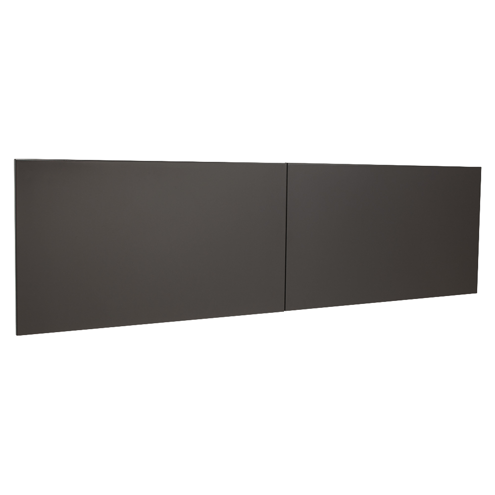 WorkPro Modular Flipper Door Kit, For 60in Stack On Hutch, Charcoal