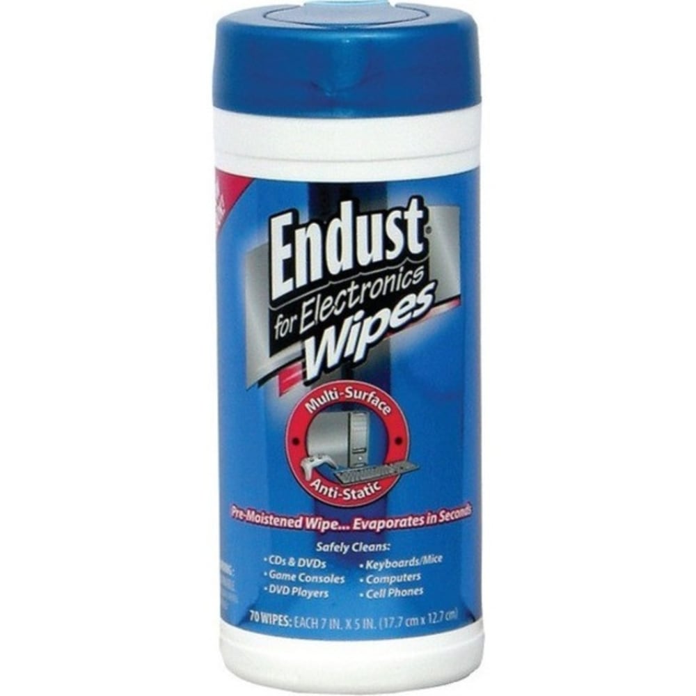 Endust 259000 Pop-Up Wipe - For PDA, Copier, Desktop Computer, Keyboard, Telephone, Optical Media, Fax Machine, Mobile Phone, Audio Equipment - 3 Pack