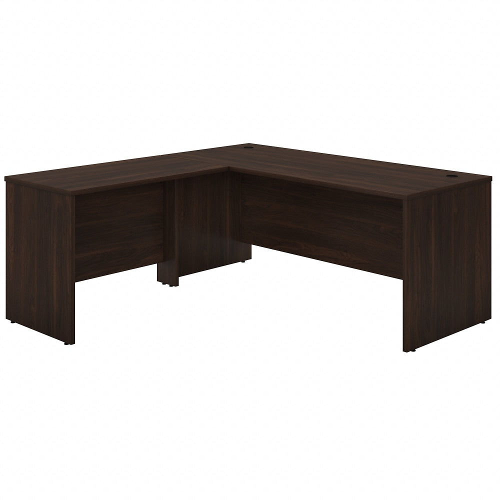 Bush Business Furniture Studio C 72inW L-Shaped Corner Desk With Return, Black Walnut, Standard Delivery