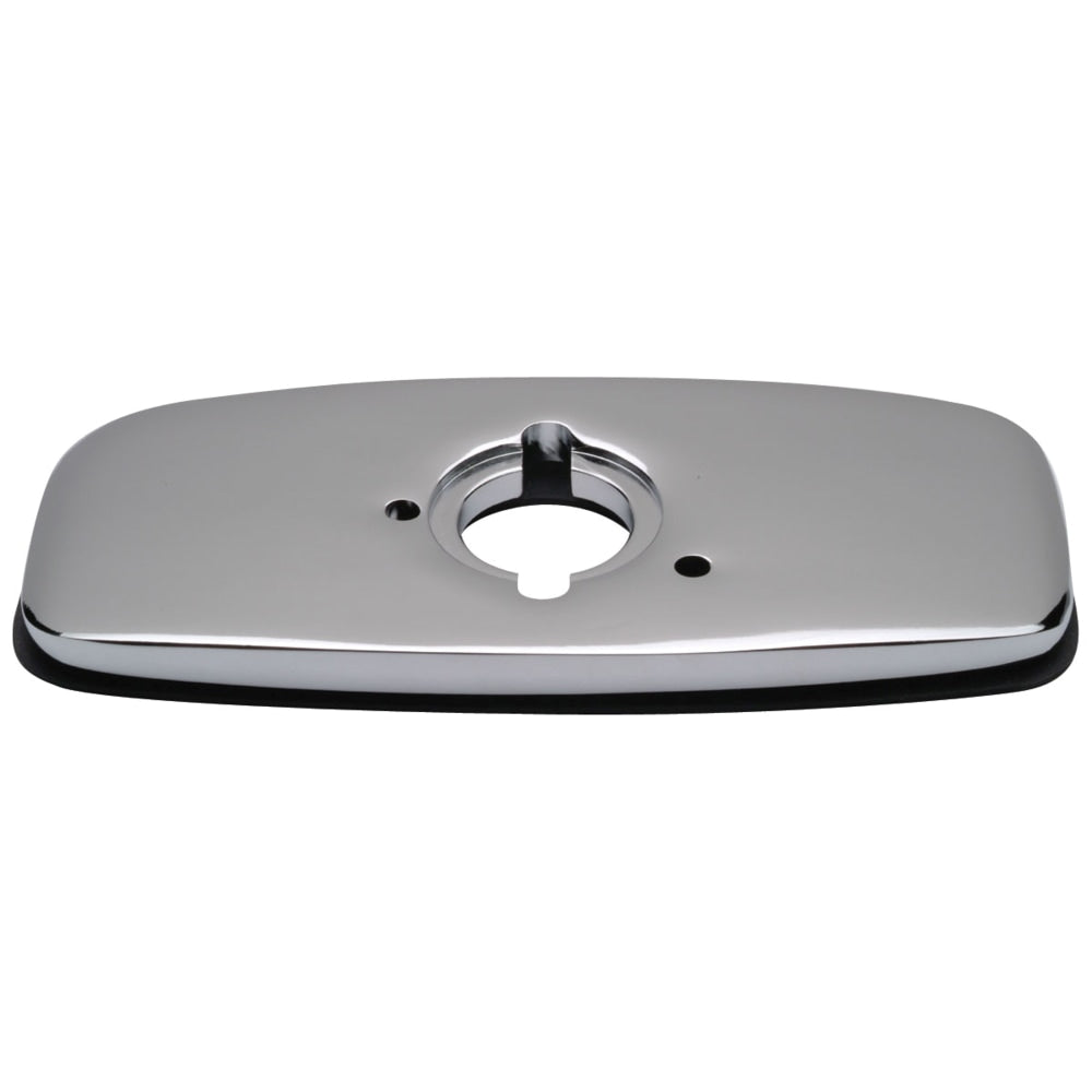 Zurn Centerset Single Post Sensor Faucet Cover Plate, 4in, Chrome, P6900-CP4