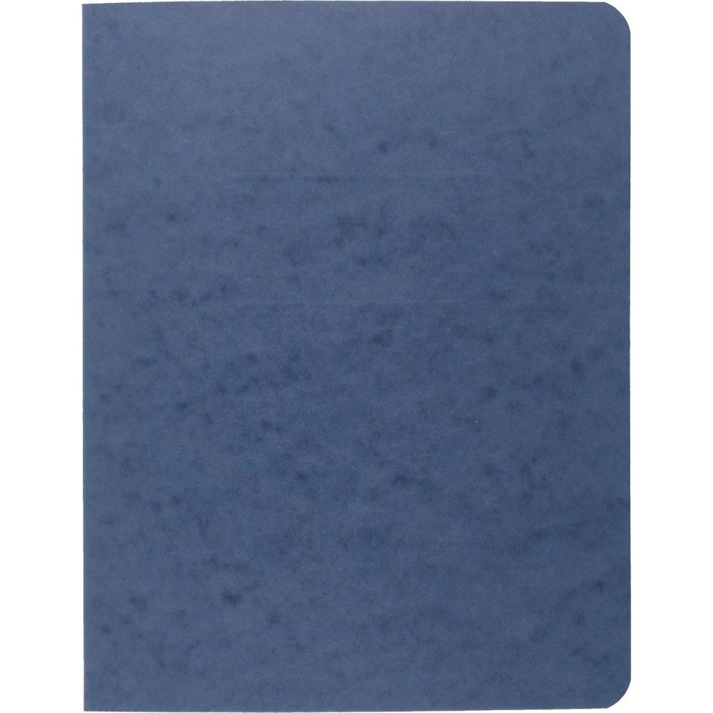 Office Depot Brand Pressboard Side-Bound Report Binders With Fasteners, Dark Blue, 60% Recycled, Pack Of 10