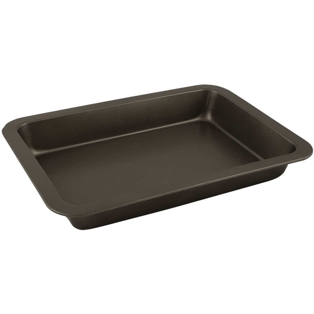 Range Kleen B05BR Non-Stick 9 x 13 Inch Bake & Roast Pan - Baking, Roasting, Toasting - Dishwasher Safe - Gray, Black - Carbon Steel Body