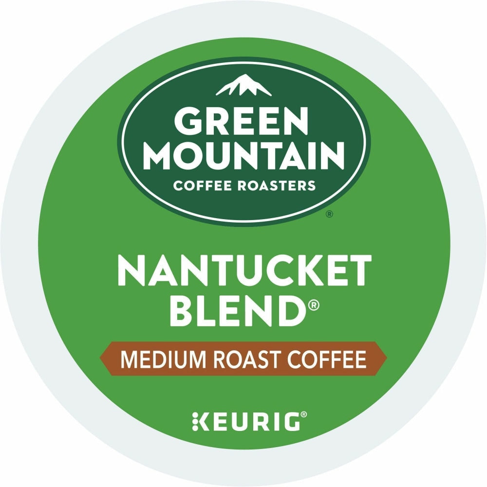 Green Mountain Coffee Single-Serve Coffee K-Cup, Nantucket Blend, Carton Of 96, 4 x 24 Per Box