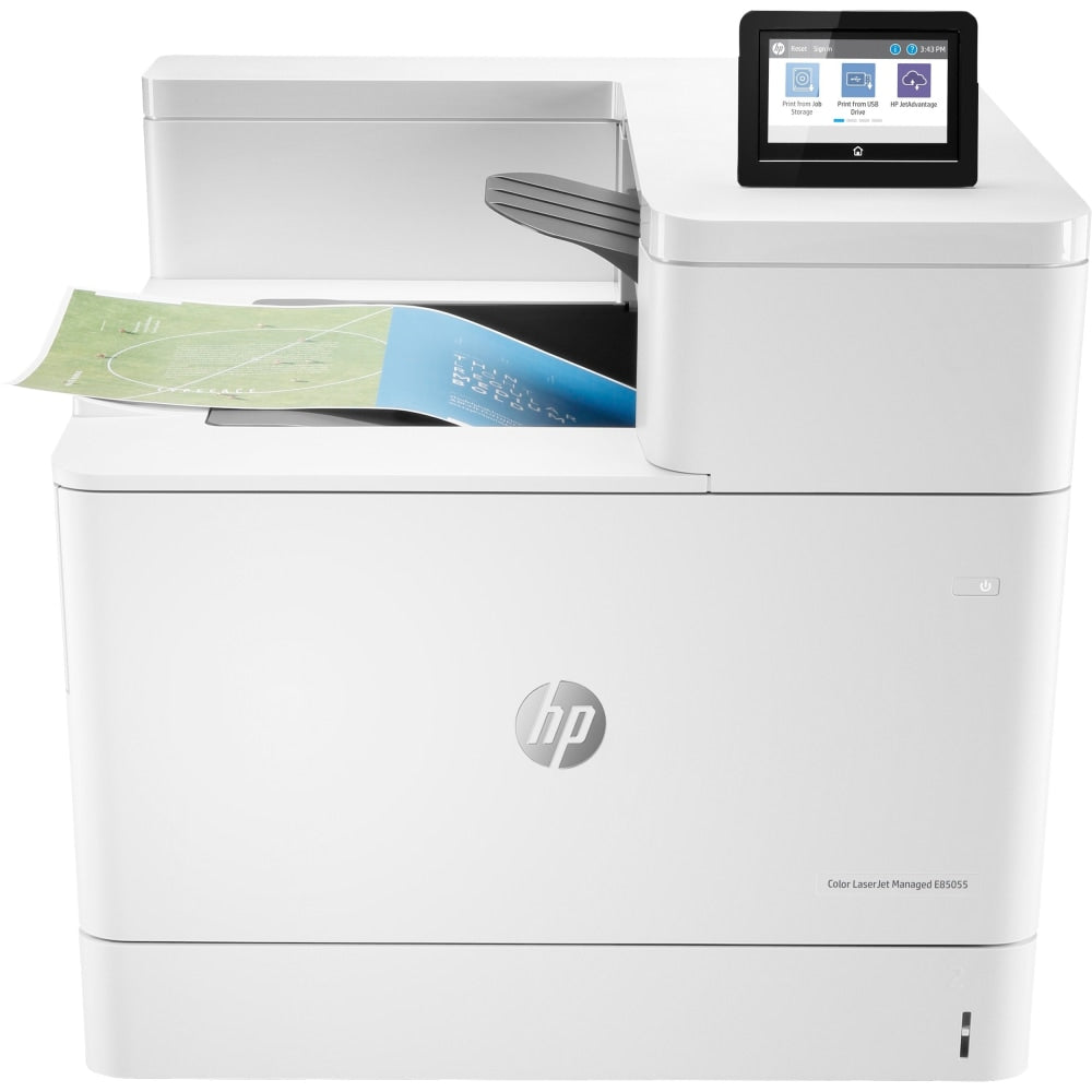 HP LaserJet Managed E85055dn Laser Desktop Color Printer