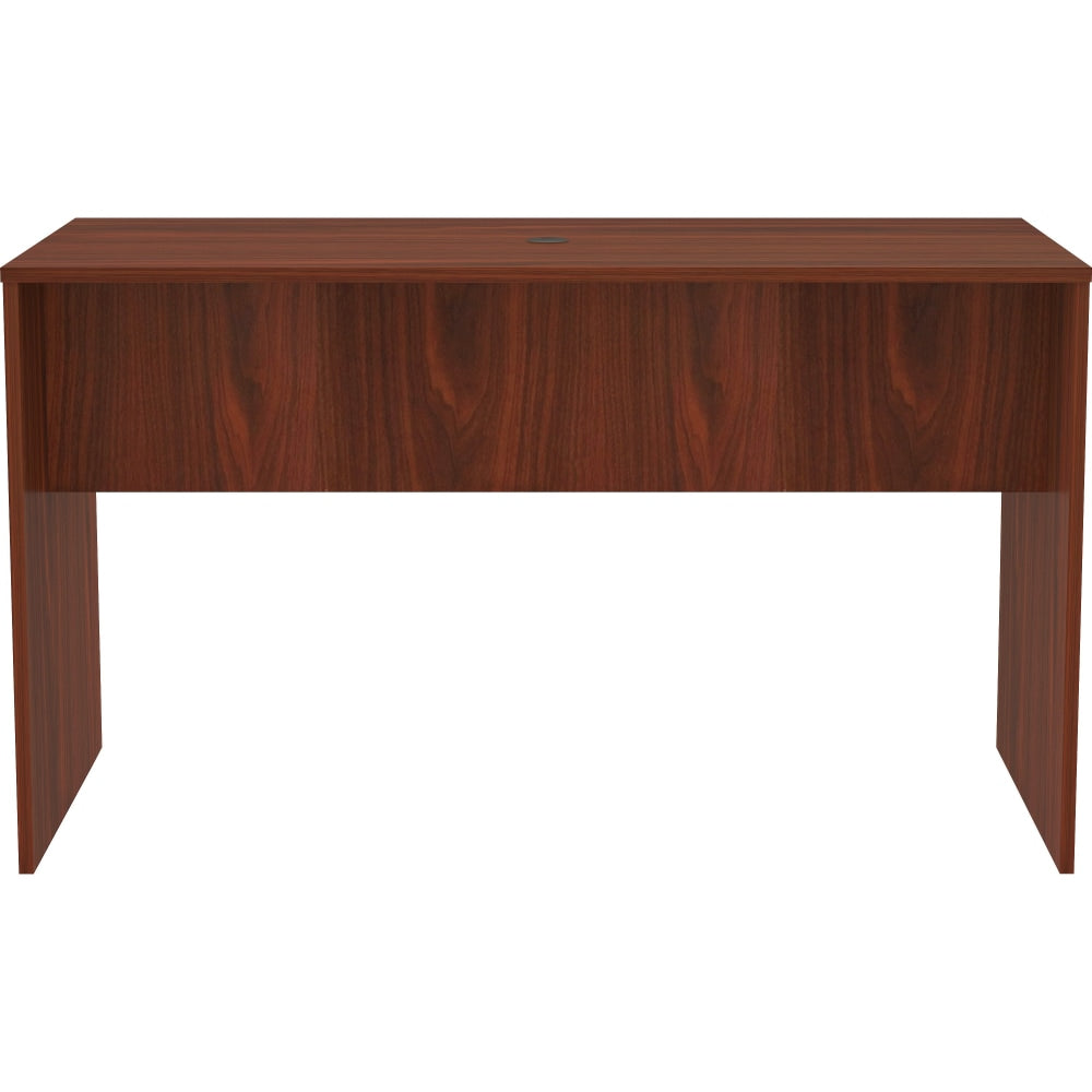 Lorell Essentials 72inW Standing-Height Table, Mahogany