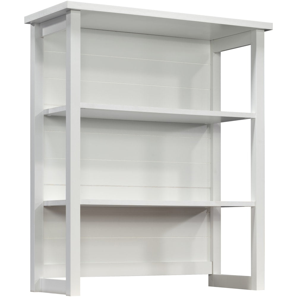 Sauder Cottage Road 34inW 2-Shelf Library Hutch, White