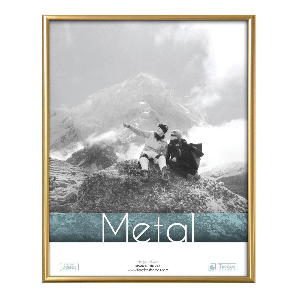 Timeless Frames Metal Photo/Document Frame, 11in x 14in, Silver