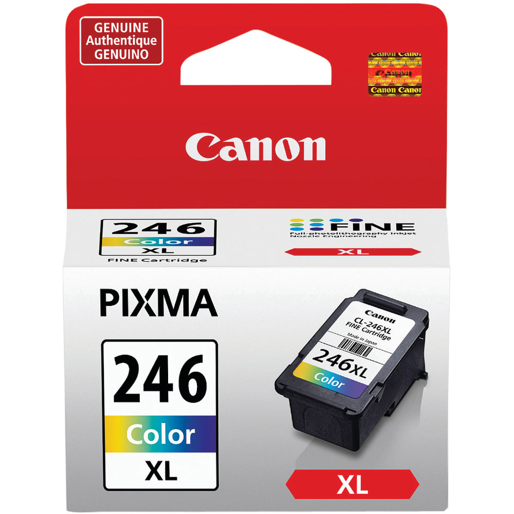 Canon CL-246XL Tri-Color High-Yield Ink Cartridge, 8280B001