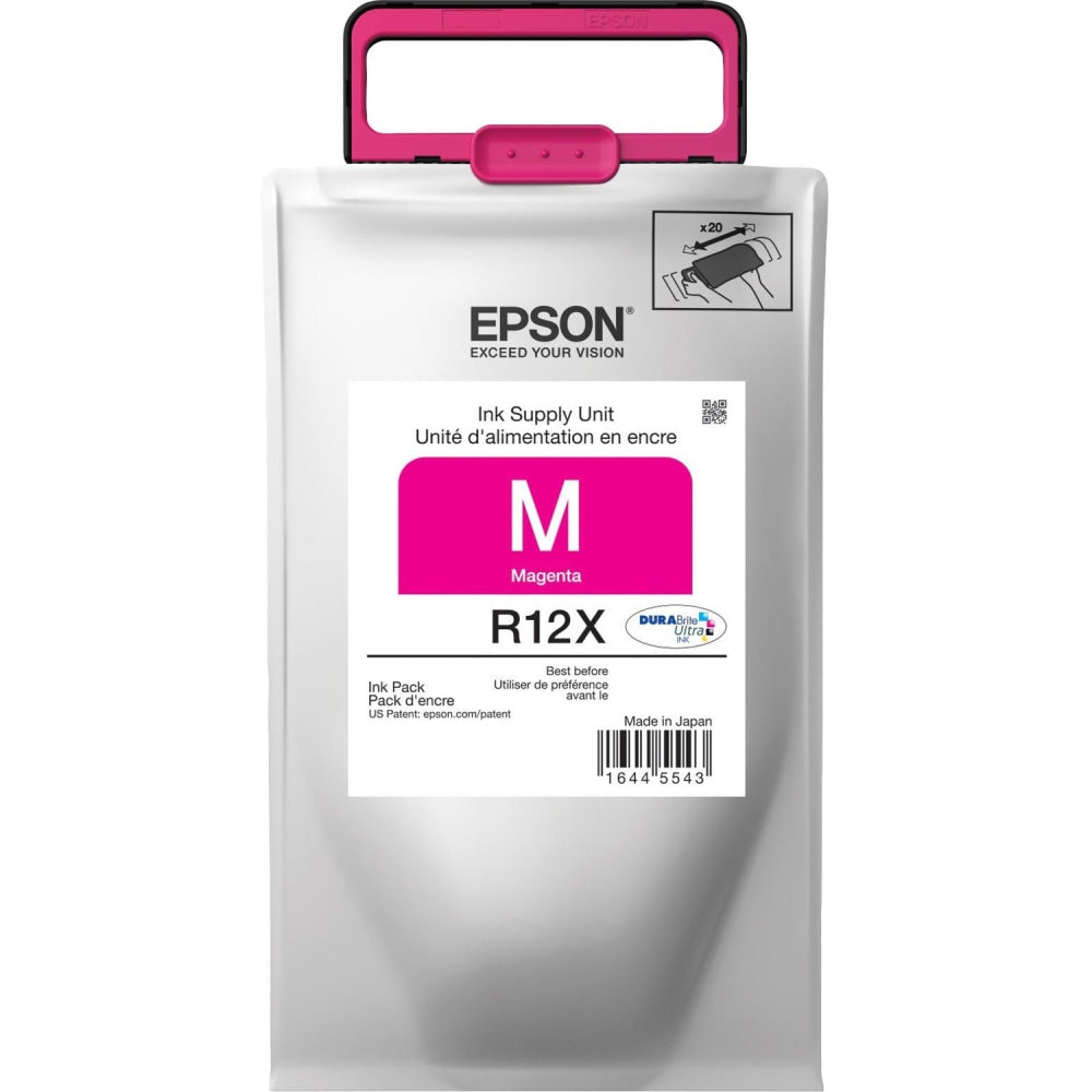 Epson R12X DuraBrite Magenta Ultra-High-Yield Ink Cartridge, TR12X320