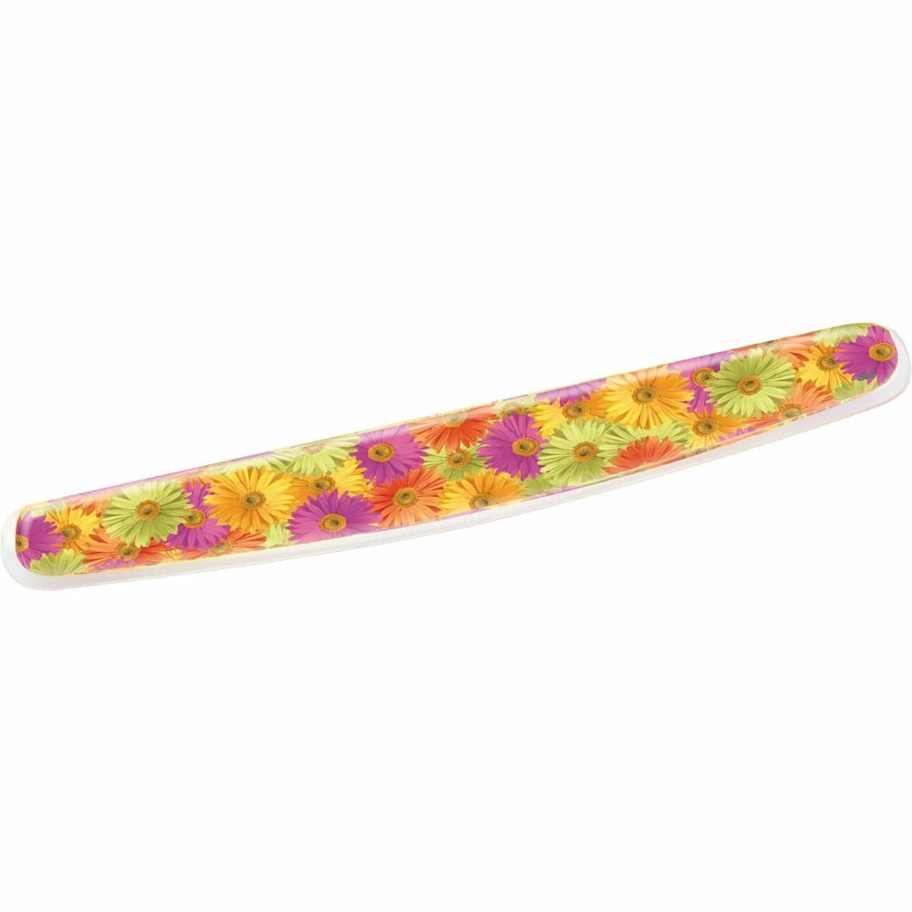 3M Gel Wrist Rest For Keyboards, Daisy Design