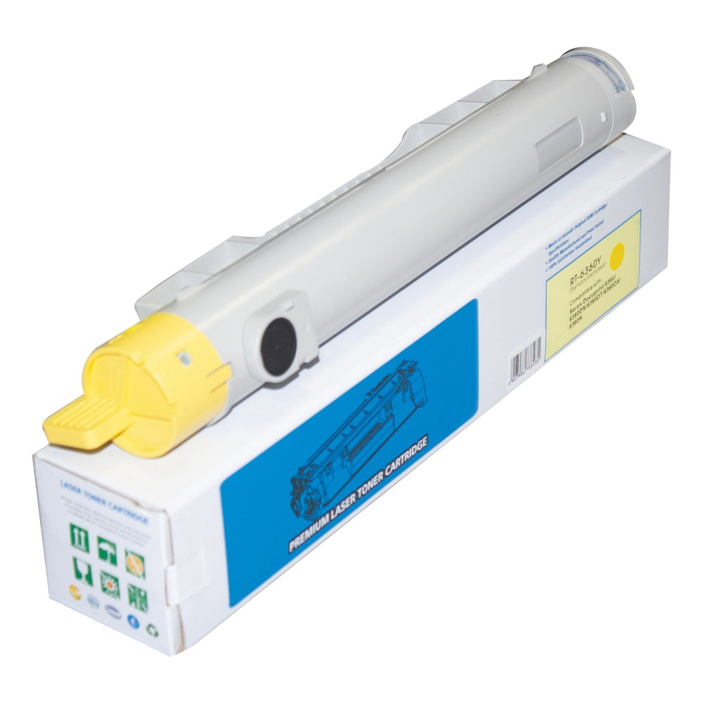 Reliance Remanufactured Yellow Toner Cartridge Replacement For Xerox 106R01216