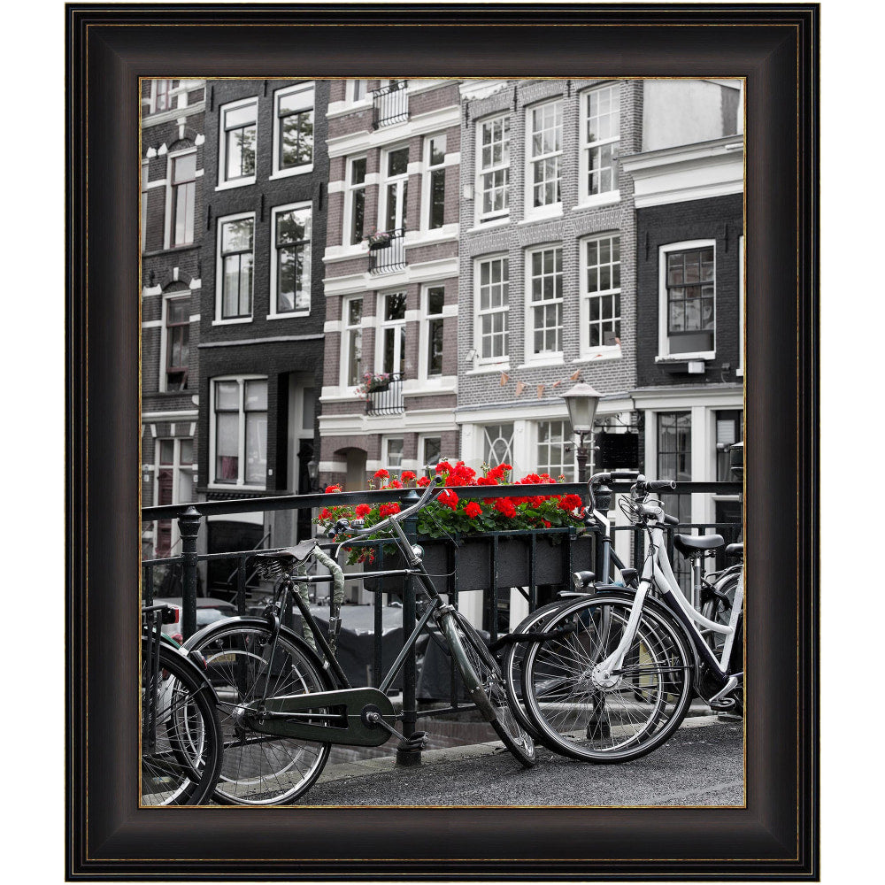 Amanti Art Picture Frame, 29in x 25in, Matted For 20in x 24in, Trio Oil-Rubbed Bronze