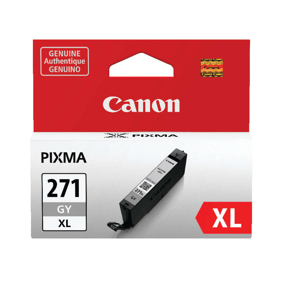 Canon CLI-271XL Gray High-Yield Ink Tank, 0340C001