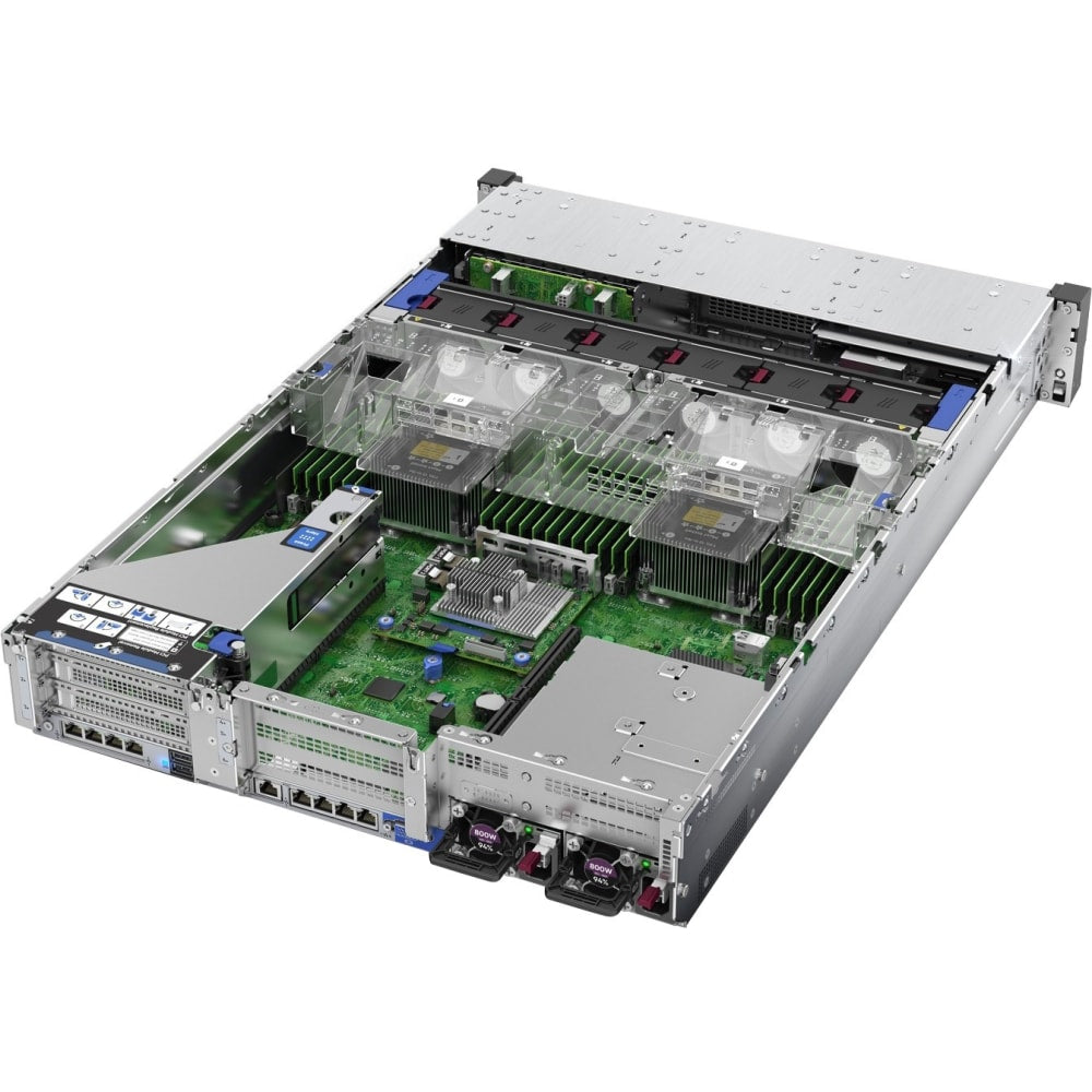 HPE ProLiant DL380 G10 2U Rack Server - 1 x Xeon Gold 6242 - 32 GB RAM HDD SSD - Serial ATA/600, 12Gb/s SAS Controller - 2 Processor Support - 16 MB Graphic Card - 10 Gigabit Ethernet, 25 Gigabit Ethernet - 8 x SFF Bay(s)