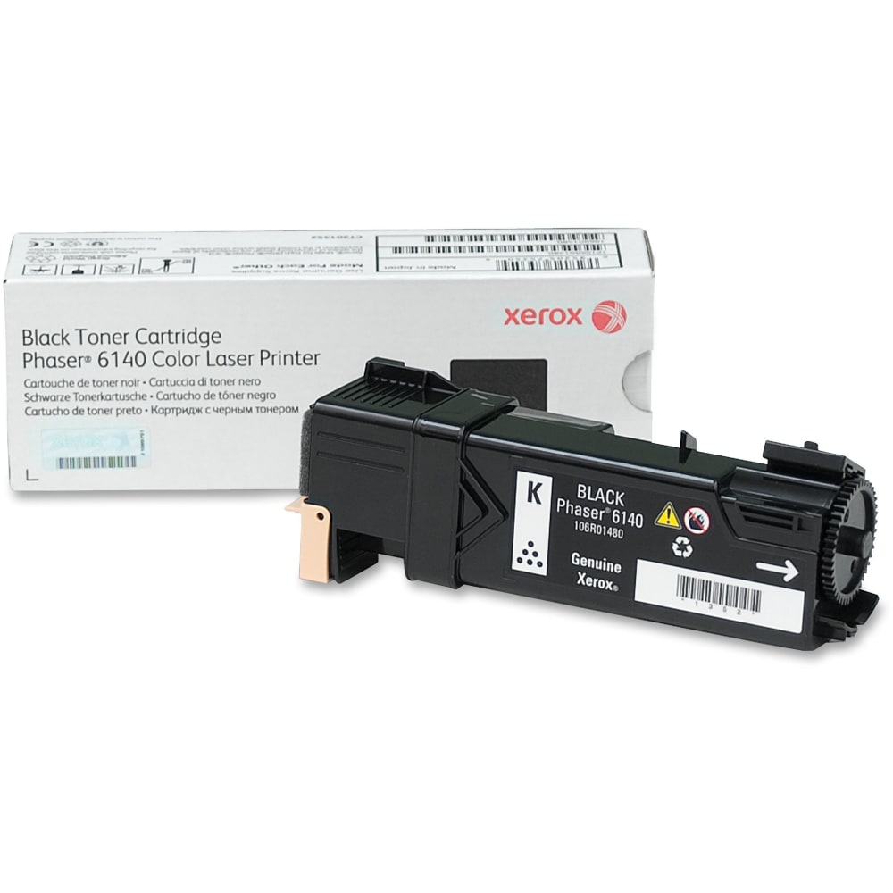 Xerox 6140 Black Toner Cartridge, 106R01480