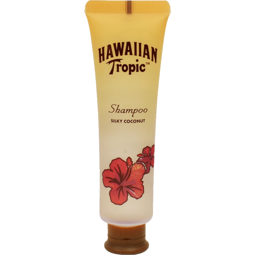 Hotel Emporium Hawaiian Tropic Shampoo, 1.35 Oz, Silky Coconut, Case Of 144 Tubes