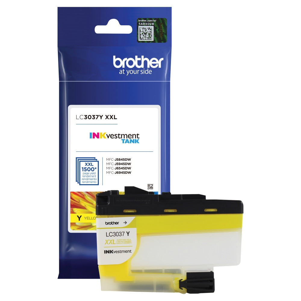 Brother LC3037 Yellow Super-High-Yield Ink Cartridge