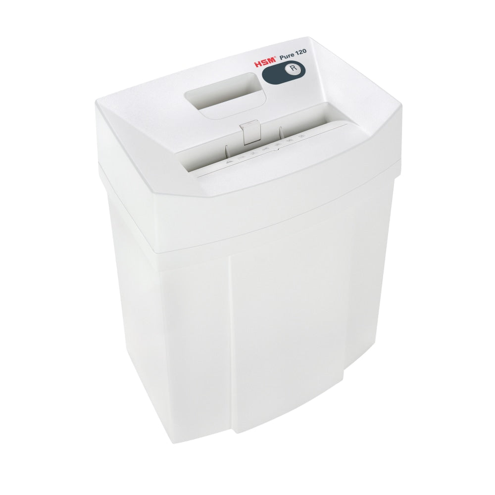 HSM Pure 120c Cross-Cut Shredder - Cross Cut - 6-7 Per Pass - 5.3 gal Waste Capacity