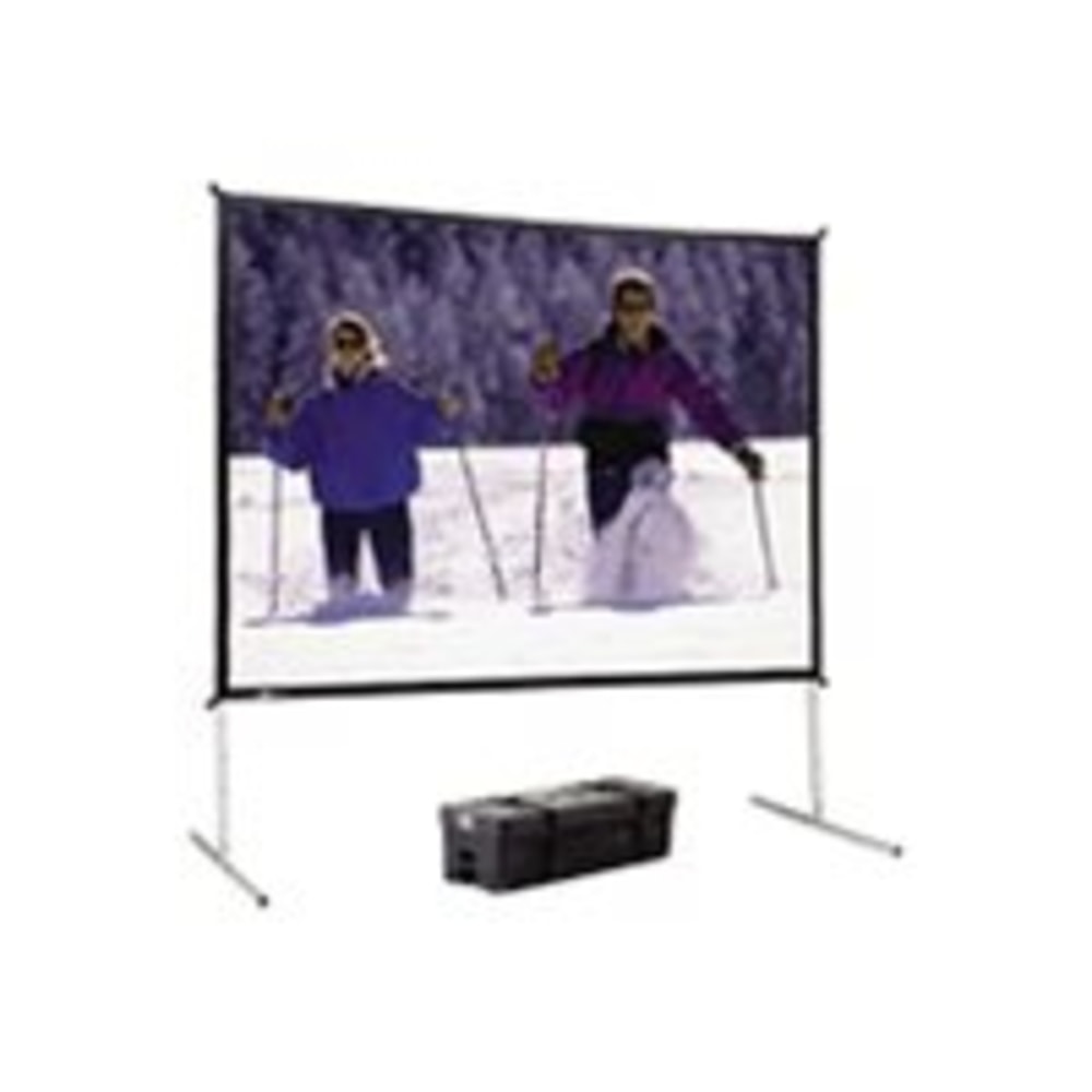 Da-Lite Fast-Fold Deluxe Screen System - Projection screen - 16:9 - Da-Mat