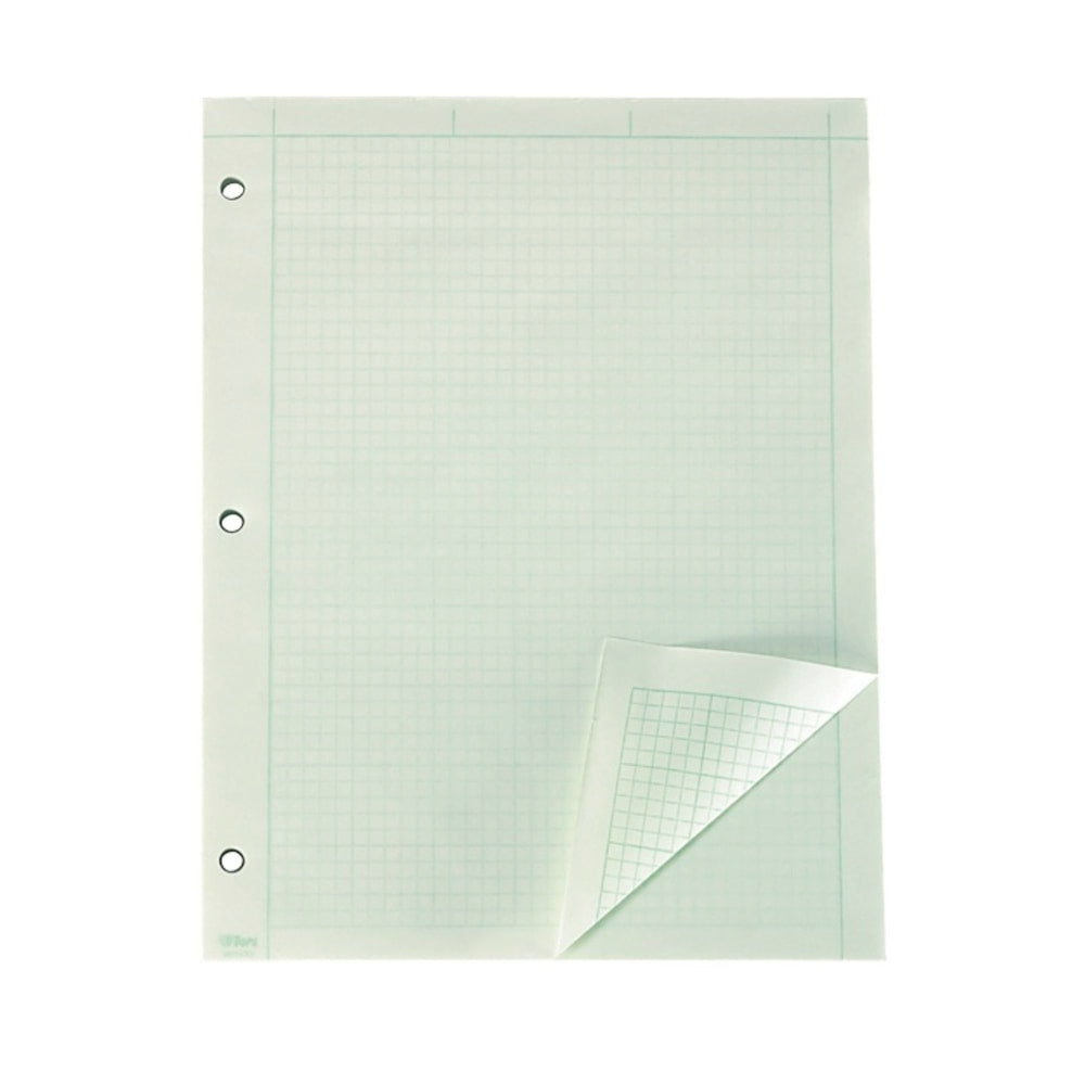 TOPS Engineers Computation Pads, 8 1/2in x 11in, Green, 100 Sheets