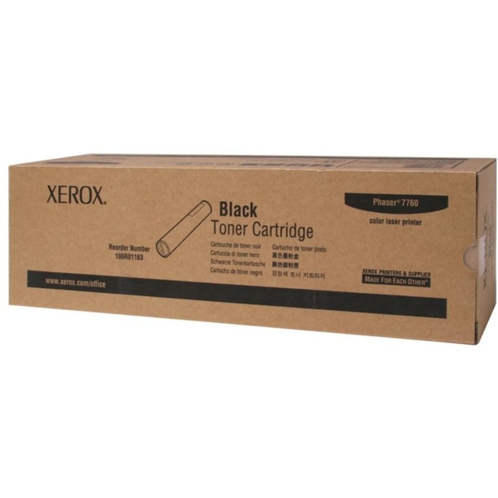 Xerox 7760 Black Extra-High Yield Toner Cartridge, 106R01163