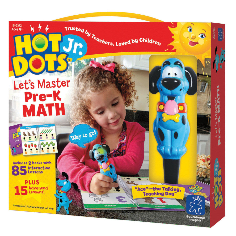 Educational Insights Hot Dots Jr. Lets Master Pre-K Math