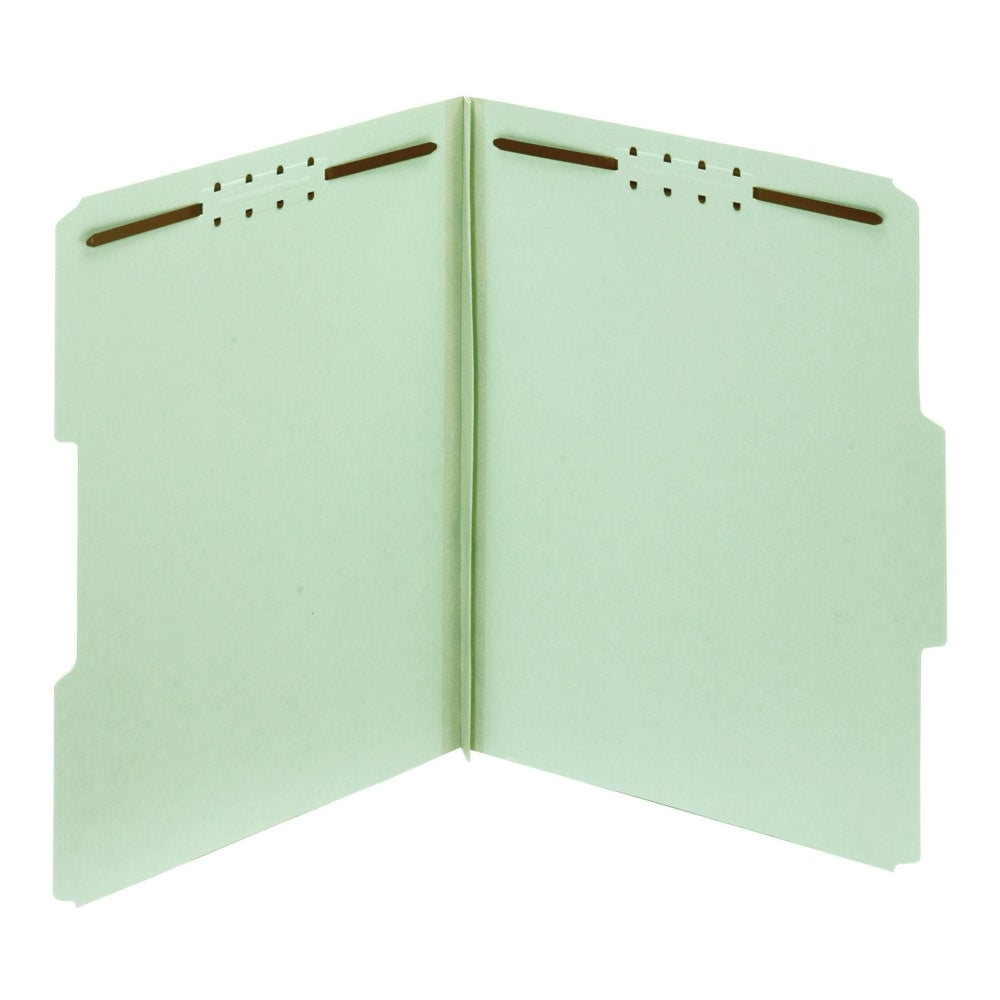 Pendaflex Pressboard Expanding Folders, 1in Expansion, 8 1/2in x 14in, Legal, Green, Box of 25