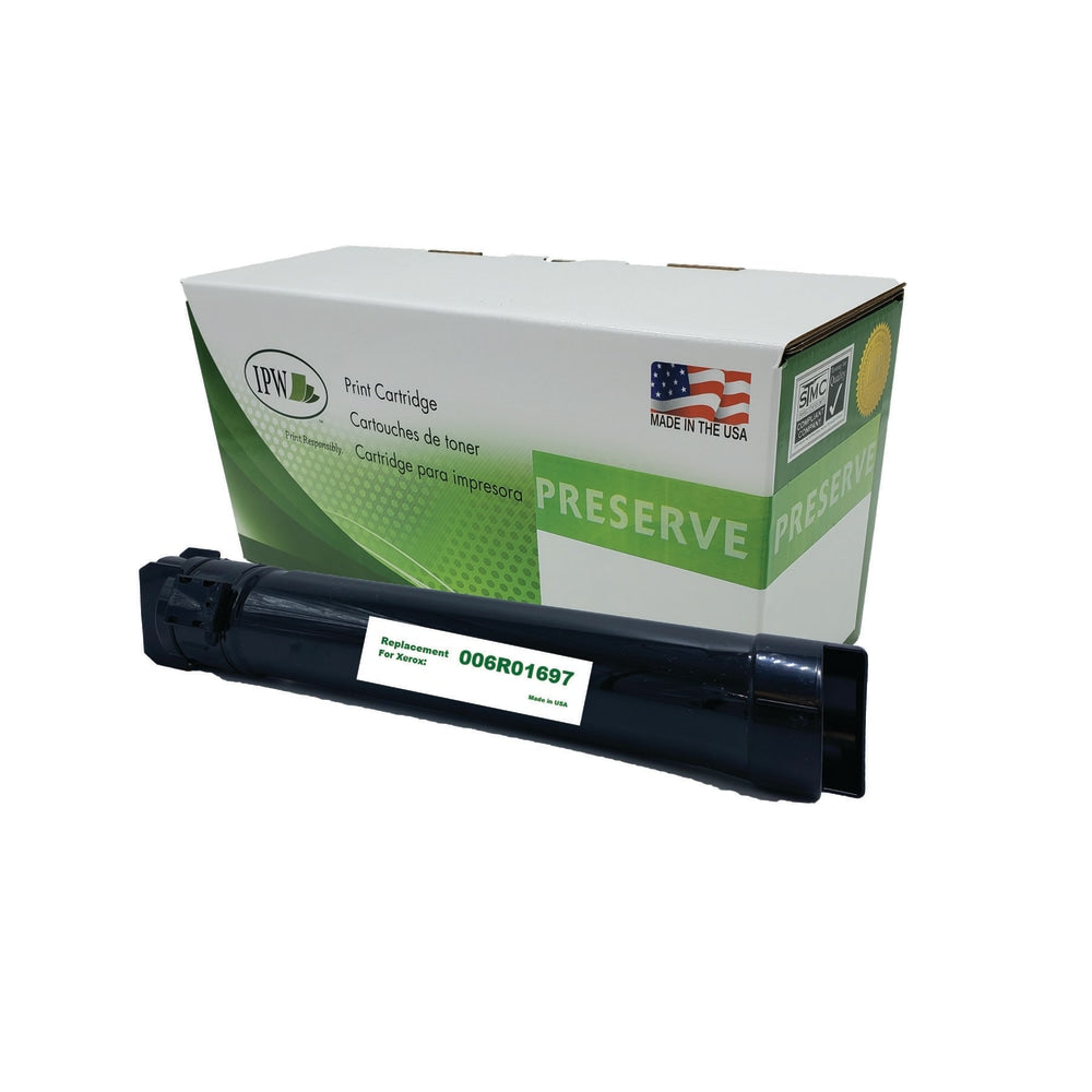 IPW Preserve Remanufactured Black Toner Cartridge Replacement For Xerox 006R01697, 006R01697-R-O