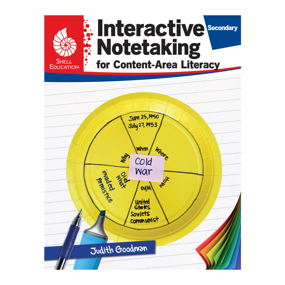 Shell Education Interactive Notetaking for Content-Area Literacy, Grades 6-8