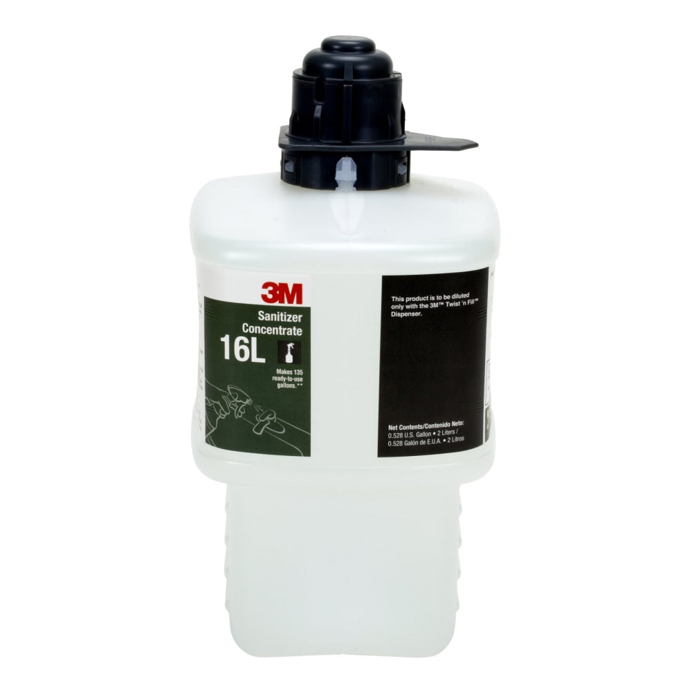 3M 16L Sanitizer Concentrate, 67.6 Oz Bottle