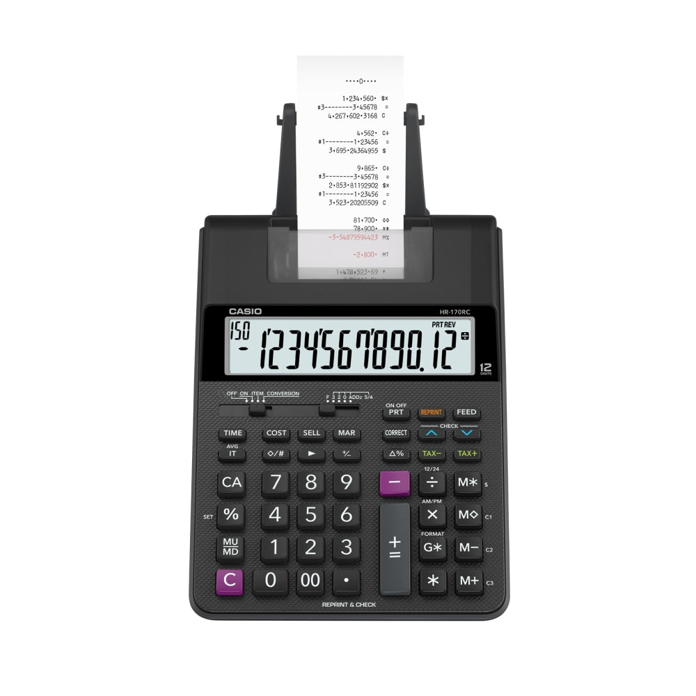 Casio HR-170RC Desktop Printing Calculator