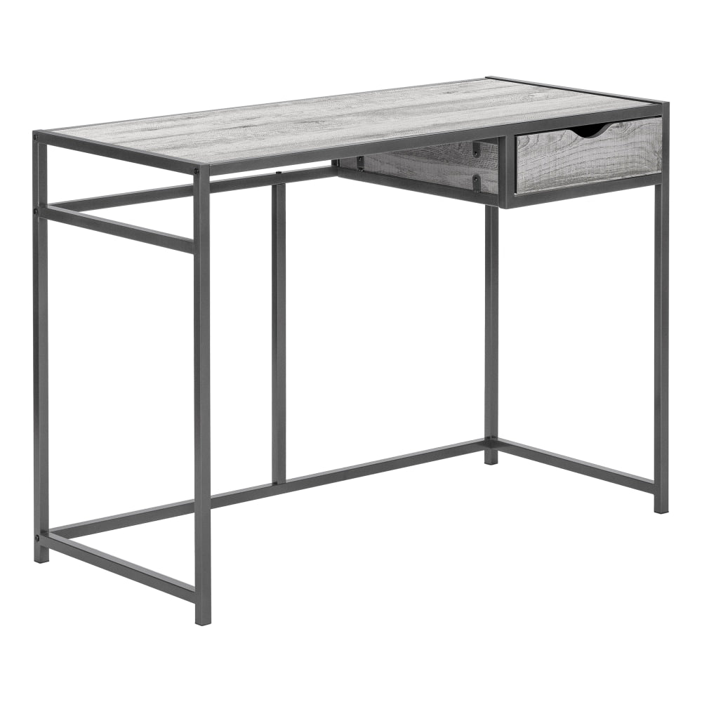 Monarch Specialties Riva 43inW Computer Desk, Gray, I 7217