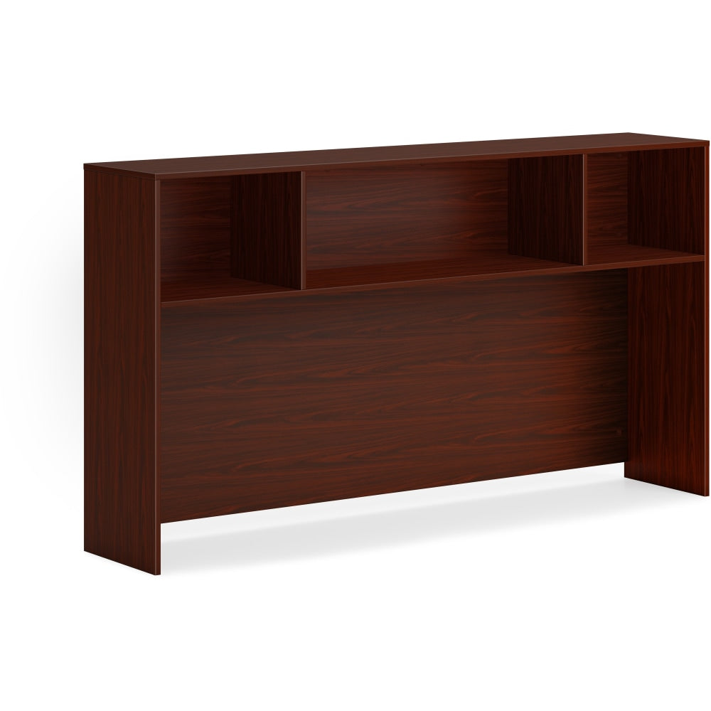 HON Mod Desk Collection 72inW Open Hutch, Mahogany